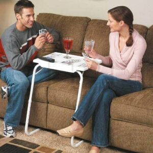 Bewello állítható hordozható asztal kanapén kártyázáshoz - Kempingasztal