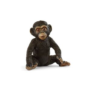 Figurka Małpki Szympansa Schleich - Realistyczna Zabawka Zwierzęca - Figura, DIY, Pojazd zdalnie sterowany, Deskorolka elektryczna, Zabawkowy karabin, nabój, Samochód do gier, Autostrada i parking i Figurka bajkowego bohatera