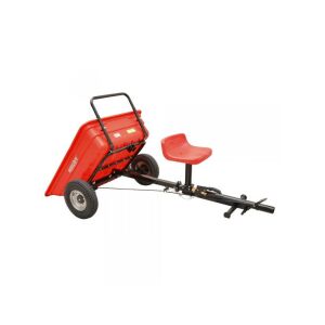 HECHT 7100, 7970, 796 kerti pótkocsi üléssel, piros - Hecht