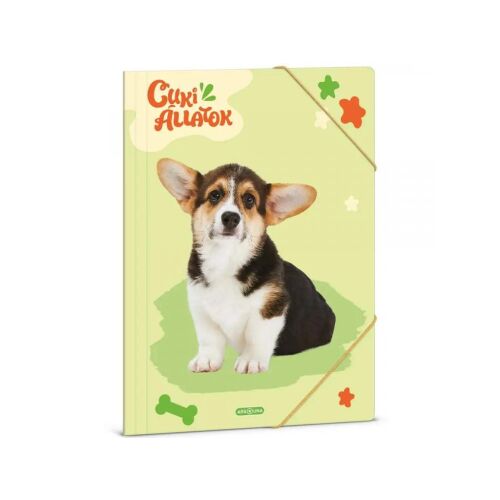 Ars Una: Cuki Állatok  Welsh Corgi A/4 gumis dosszié 128976020
