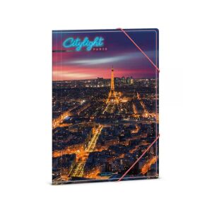 Ars Una: Citylight Paris A/4 gumis dosszié 128976139 - Irattartó mappa