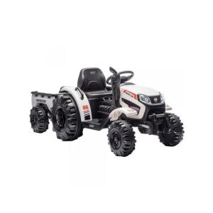 AKKUMULÁTOROS GYEREK TRAKTOR FEHÉR 138960864 - Elektromos jármű