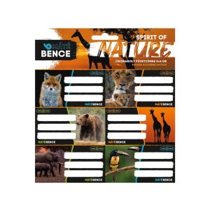 Ars Una: Spirit of Nature csomagolt füzetcímke 3x6 db-os 128976214 - Füzetcímke