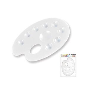 Weiße Kunststoff-Malerpalette 135825816 - Starpak