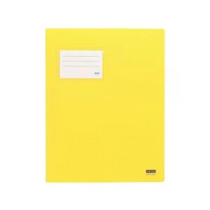 Spirit: Lefűző mappa kártyatartóval sárga színben A4 128976538 - Irattartó mappa