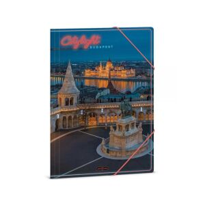 Ars Una: Citylight Budapest A/4 gumis dosszié 128976819 - Irattartó mappa