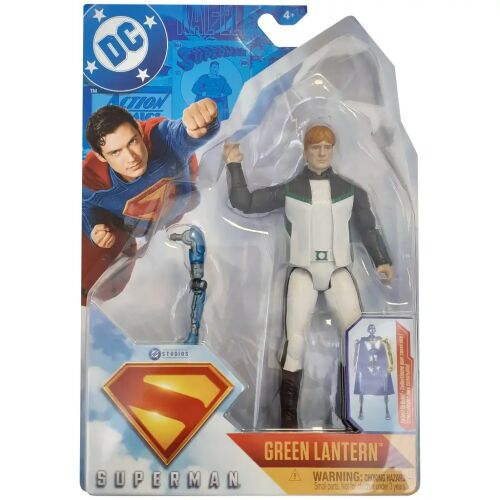Superman: Zöld Lámpás figura 15cm-es - Spin Master 164456363 - Mesehős figura