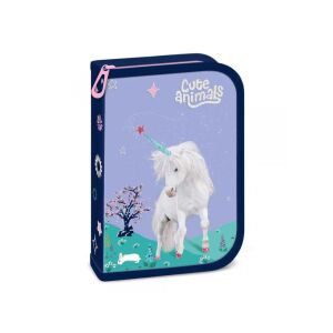 Ars Una: Cute Animals Unicorn töltött tolltartó 12,8x19,3x3,6cm 128977031 - Ars Una Tolltartó