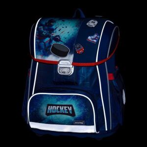 Premium Schulset mit Eishockey-Muster - 3-teilig 128978058 - Schulranzen-Set