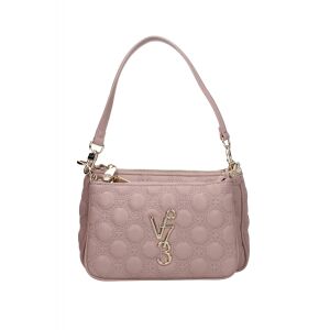 V°73 Eva F79447 rosafarbene gesteppte Umhängetasche mit abnehmbarem Schultergurt - Zubehör Kleidung