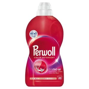 Perwoll Renew Color folyékony mosószer színes ruhákhoz, 40 mosás, 2 liter - Mosógél