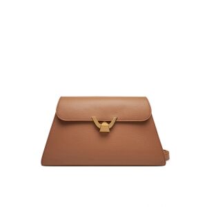 Dámska kabelka cez rameno Coccinelle Dev E1QTF120201 32 x 20 x 5,5 cm Hnedá 128981700 - Tašky na rameno