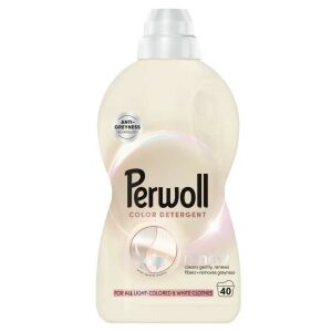 Perwoll Renew Light Color folyékony mosószer 40 mosáshoz, tisztítja és megújítja a világos színű ruhákat - Mosógél