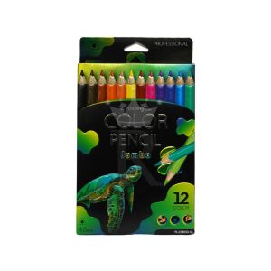 Színesceruza YALONG 12db Jumbo háromszögletű 128982044 - Színes ceruza