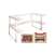 Adjustable kitchen cabinet organizer with spice storage examples