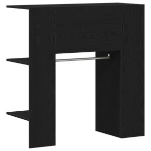 Dulap de Hol Negru Stejar 97,5x37x99 cm Plastic 129014451 - Seturi mobilier de hol