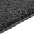 U-alakú fürdőszőnyeg sötétszürke 50x50 cm poliészter csúszásgátló 130959509