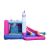Side view of Pepita Unicorn inflatable water bounce house with slide