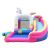 Pepita Unicorn inflatable water park with slide and water cannon detail