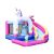 Pepita Unicorn inflatable bounce house with water slide and pool