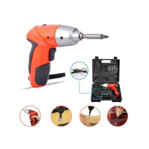 Akkus csavarhúzó készlet 45 bittel és tokban - Csavarhúzó