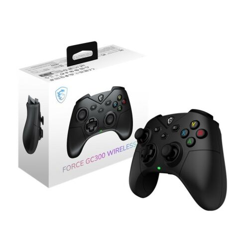 MSI FORCE GC300 WIRELESS Fekete USB 2.0 Gamepad Analóg PC 129086449