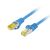 Lanberg PCF6A-10CU-0200-B network cable Blue 2 M Cat6a S/FTP (S-STP) 129086701