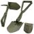 Collapsible Shovel, Spade, Hoe, Pickaxe and Mattock 62 cm 41622876