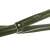 Folding shovel, pickaxe, saw, camping shovel, military shovel, survival shovel, green, 62 cm, handle detail