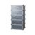 5-Tier Modular Shoe Rack Cabinet - Full View
