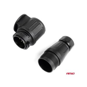 Stecher auto pentru remorca 13 pini plastic, Amio 136050447 - Cuplarea și montarea vehiculelor