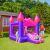 Family fun with Pepita Castle inflatable bouncy house and slide