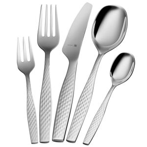 WMF Sentic Cromargan Protect evőeszközkészlet, 30 darabos, rozsdamentes acél 18/10, karc- és kopásvédelemmel, ezüst 136065452 - Evőeszköz