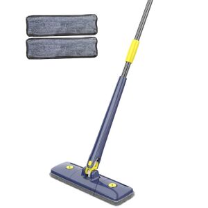 Mopă multifuncțională cu 2 lavete din microfibră, ideală pentru curățarea diferitelor suprafețe - Articole pentru curatenie