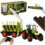 Green and black remote control tractor with trailer and logs, 2.4G, 3.7V, 500mAh