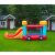 AirMyFun Pepita Car Inflatable Bouncer with Slide in garden setting