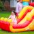 Close-up of child on AirMyFun Pepita Car Inflatable Bouncer slide