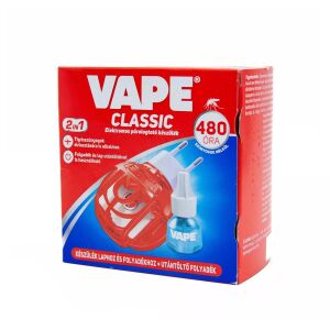 Szúnyogriasztó elektromos készülék lapkához&amp;folyadékhoz+szúnyogirtó folyadék 60 éj Classic Magic VAPE