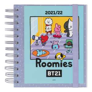 BT21 Roomies Iskolai Naptár 2021/2022 - Kék