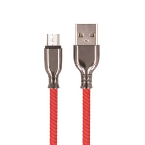 Setty USB-A - microUSB kábel 1 m 3A - piros 129109608 - Setty