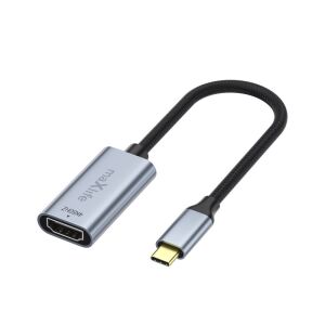 Maxlife MXHC-01 HDMI - USB-C adapter 4K 60HZ - fekete 129113100 - Maxlife