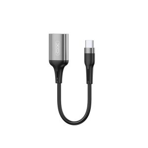 XO NB201 USB-A - USB-C adapter - fekete 129114367 - XO