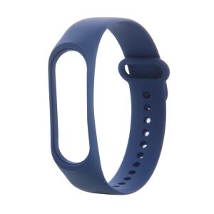 Szilikon szíj Xiaomi Mi Band 3/4 éjkék 129114448 - Okosóra szíj