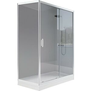 Viva AQUA TISA - ASZIMMETRIKUS zuhanykabin - 6 mm víztiszta vízlepergető üveg - 90 x 140 x 200 cm 129127163