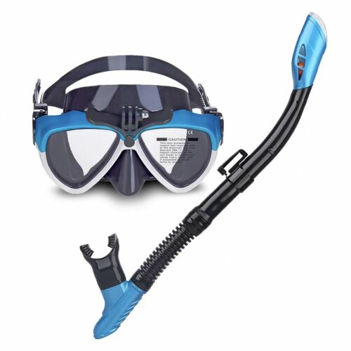 Aloma WT-2 комплект за гмуркане и гмуркане с шнорхел, GoPro Hero 13,12,11,10,9,8,7, SJCAM, система за монтаж на Osmo Action камера, син