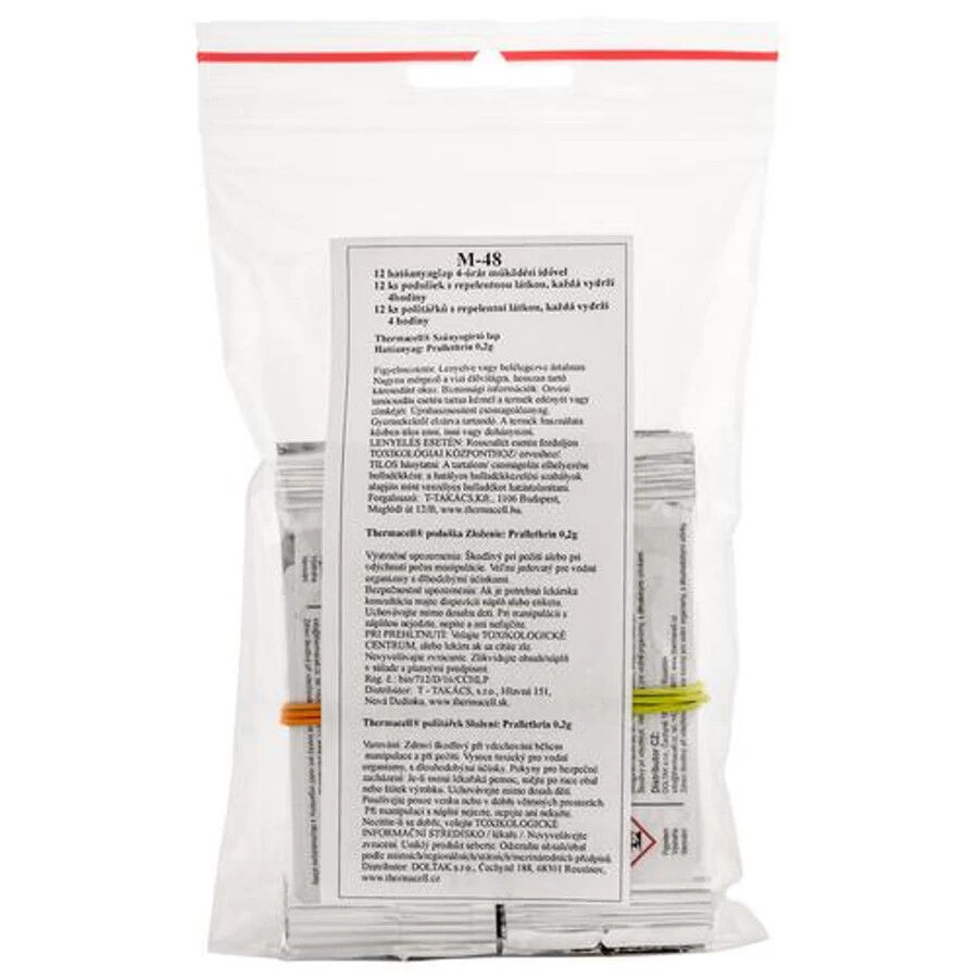 Thermacell kifutó 48 órás lapka utántöltő 1db-os kiszerelés Prallethrin lapka Thermacell készülékekbe