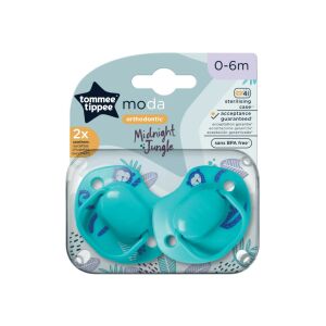 Tommee Tippee Moda játszócumi 2db 0-6hó - türkiz 129150000 - Tommee Tippee