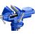 Forgólakatos swivel bench vise with clamp base