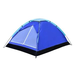Sátor 3 személyre, vízálló, napvédővel (UPF50+), 200x200x130cm, kék