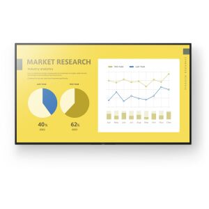 Sony FW-65EZ20L 65 hüvelykes 4K Ultra HD professzionális kijelző, piaci kutatási adatokkal - LFD monitor
